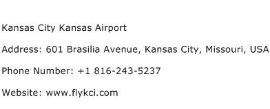 Kansas City Kansas Airport Address Contact Number