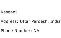 Kasganj Address Contact Number