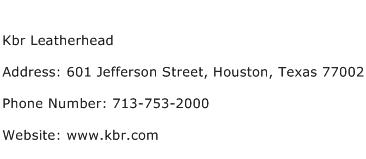Kbr Leatherhead Address Contact Number