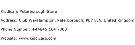 Kiddicare Peterborough Store Address Contact Number