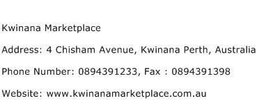 Kwinana Marketplace Address Contact Number