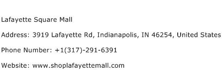 Lafayette Square Mall Address Contact Number