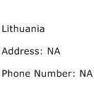Lithuania Address Contact Number