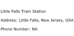 Little Falls Train Station Address Contact Number