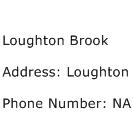 Loughton Brook Address Contact Number