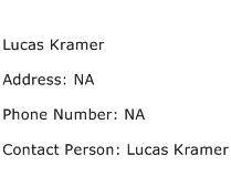 Lucas Kramer Address Contact Number