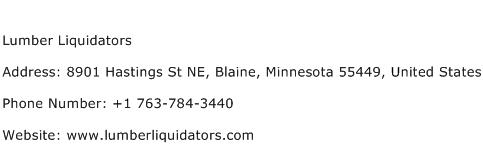 Lumber Liquidators Address Contact Number