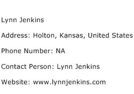 Lynn Jenkins Address Contact Number