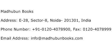 Madhubun Books Address Contact Number