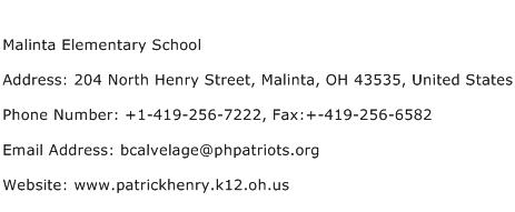 Malinta Elementary School Address Contact Number