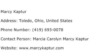 Marcy Kaptur Address Contact Number