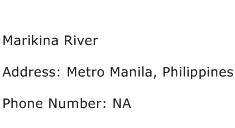 Marikina River Address Contact Number