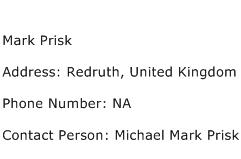 Mark Prisk Address Contact Number
