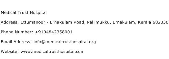 Medical Trust Hospital Address Contact Number