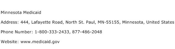 Minnesota Medicaid Address Contact Number