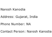 Naresh Kanodia Address Contact Number