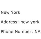 New York Address Contact Number