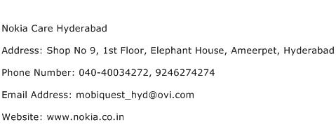 Nokia Care Hyderabad Address Contact Number