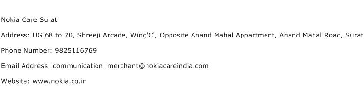 Nokia Care Surat Address Contact Number