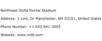 Northeast Delta Dental Stadium Address Contact Number
