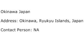 Okinawa Japan Address Contact Number