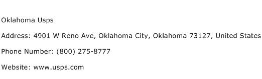 Oklahoma Usps Address Contact Number
