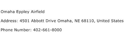 Omaha Eppley Airfield Address Contact Number