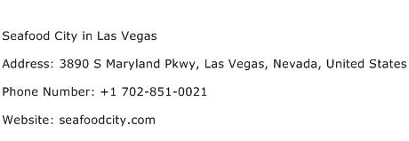 Seafood City in Las Vegas Address Contact Number