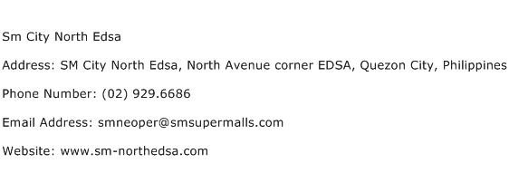 Sm City North Edsa Address Contact Number