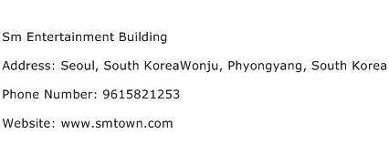 Sm Entertainment Building Address Contact Number