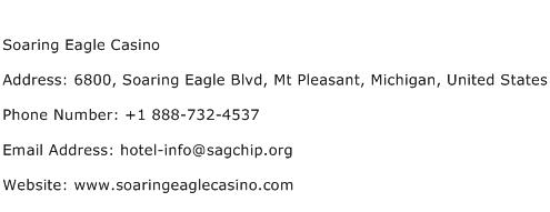 soaring eagle casino promotion phone number