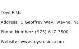 Toys R Us Address Contact Number