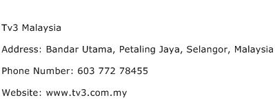 Tv3 Malaysia Address Contact Number