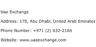 Uae Exchange Address Contact Number