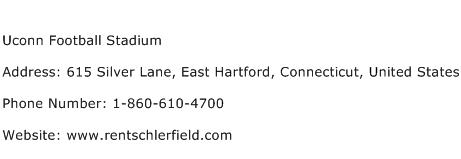 Uconn Football Stadium Address Contact Number