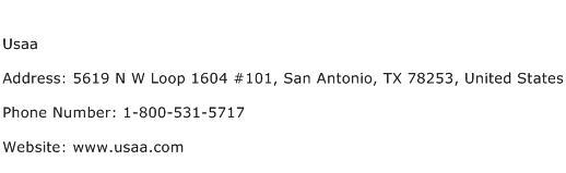 Usaa Address Contact Number