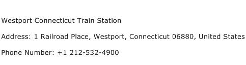 Westport Connecticut Train Station Address Contact Number