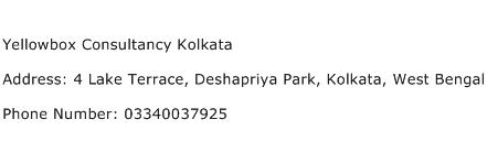 Yellowbox Consultancy Kolkata Address Contact Number